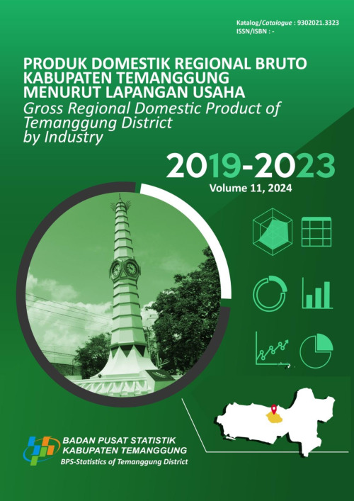 Produk Domestik Regional Bruto Kabupaten Temanggung Menurut Lapangan Usaha 2019-2023