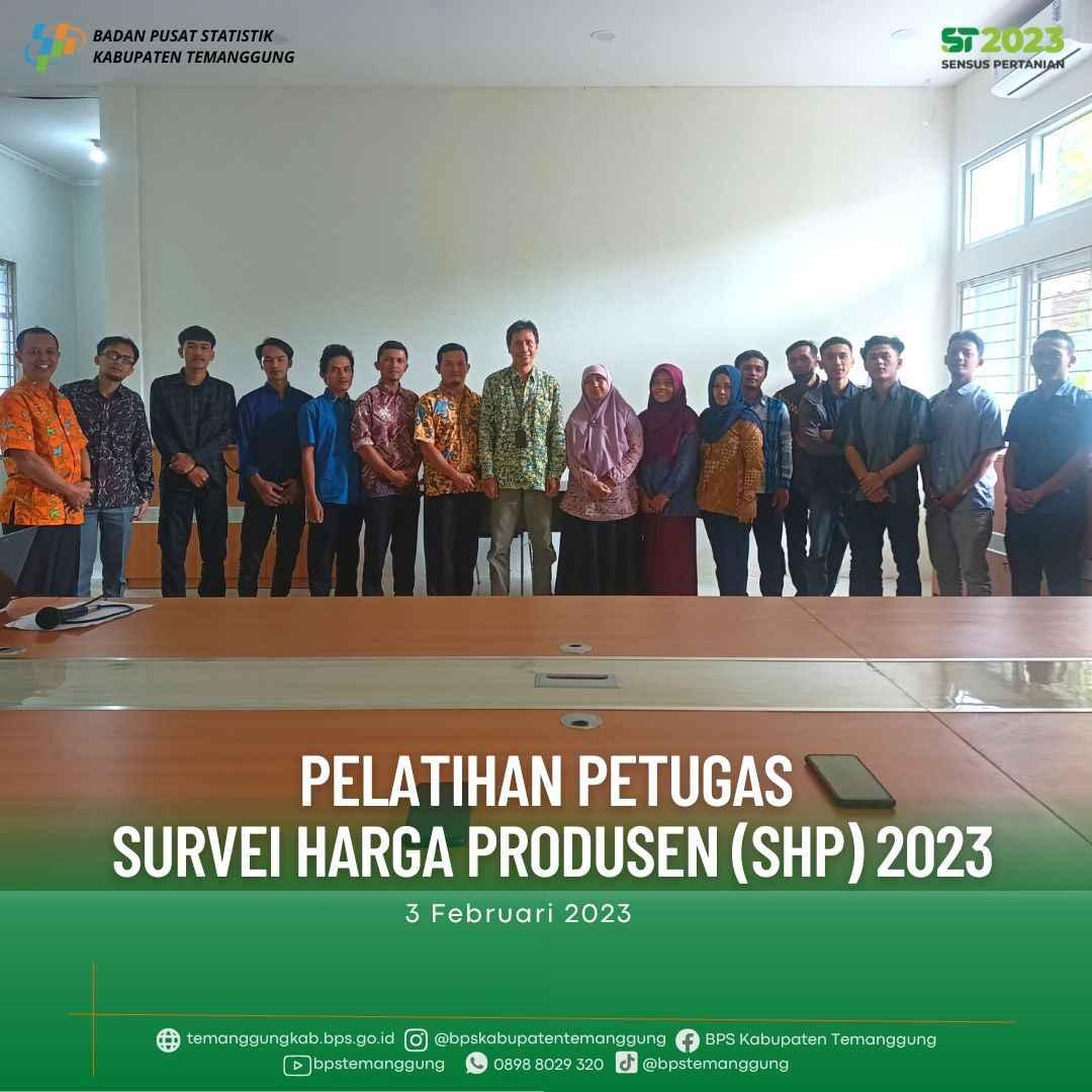 Pelatihan Petugas Survei Harga Produsen 2023