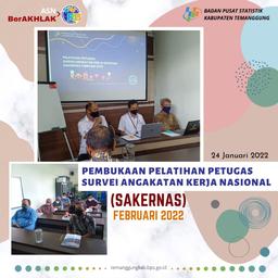 Pelatihan Sakernas Februari 2022