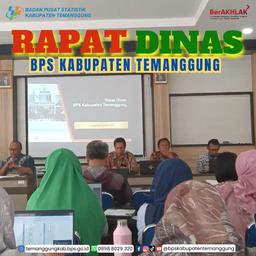 Rapat Dinas BPS Kabupaten Temanggung