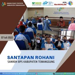 Santapan Rohani (Sanroh) BPS Kab. Temanggung