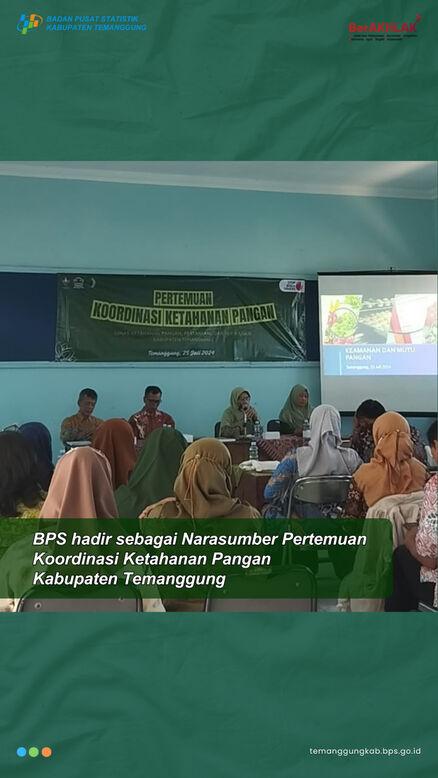 Pertemuan Koordinasi Ketahanan Pangan Kabupaten Temanggung