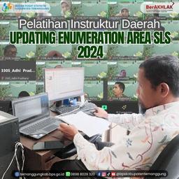 Pelatihan Instruktur Daerah Updating Enumeration Area SLS 2024