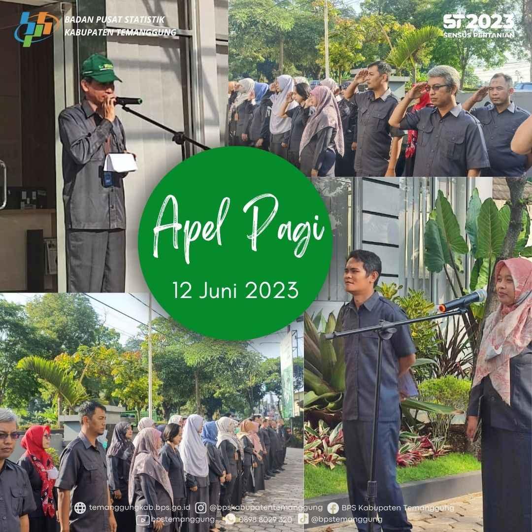 Apel BPS Kabupaten Temanggung Senin 12 Juni 2023 