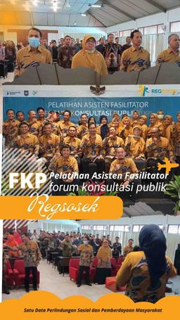 Pelatihan Asisten Fasilitator FKP Hasil Pendataan Awal Regsosek