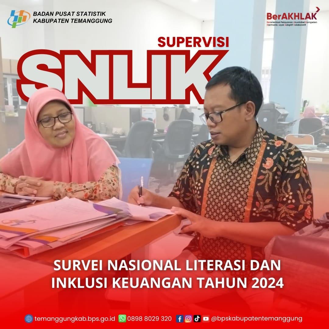 Supervisi Survei Nasional Literasi dan Inklusi Keuangan (SNLIK) Tahun 2024