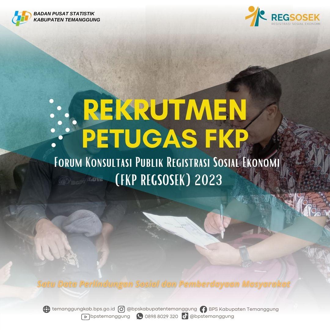 Rekrutmen Petugas FKP BPS Kabupaten Temanggung