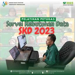 Pelatihan Survei Kebutuhan Data (SKD) 2023