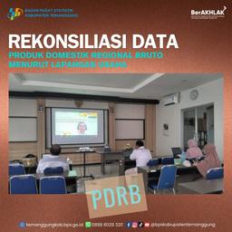 Rekonsiliasi PDRB Menurut Lapangan Usaha