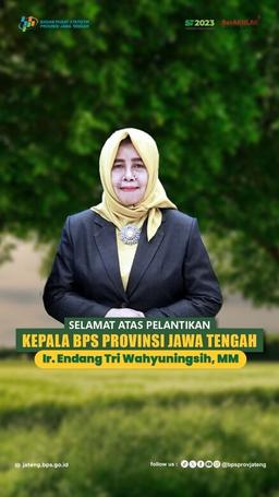 Selamat Atas Pelantikan Sebagai Kepala BPS Provinsi Jawa Tengah