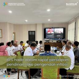 BPS Hadir Dalam Rapat Persiapan Pendirian Toko Pengendali Inflasi