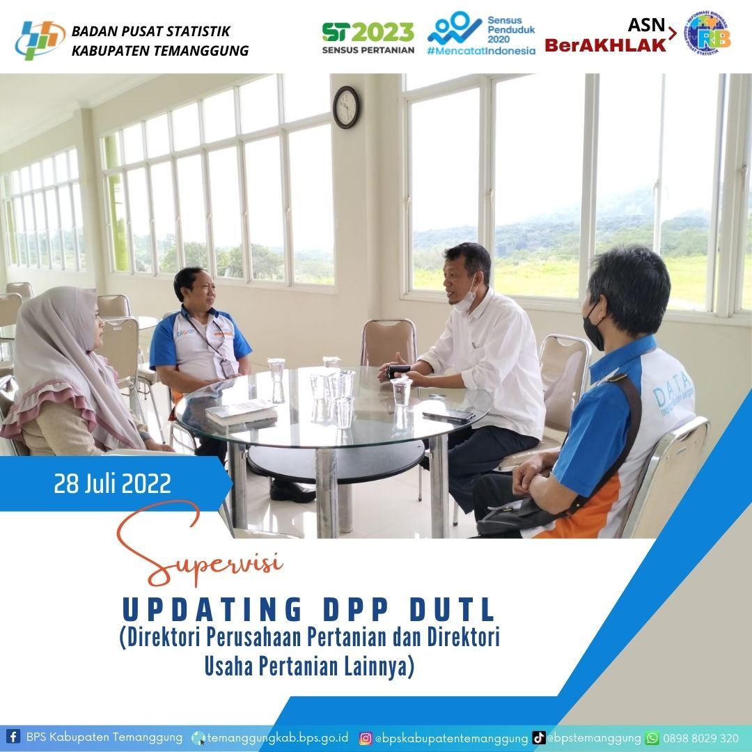 Supervisi Updating DPP DUTL