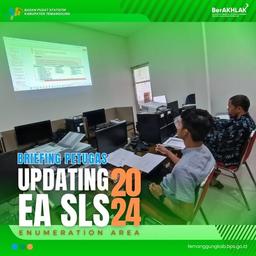 Briefing Petugas Updating Enumeration Area (EA) SLS 2024