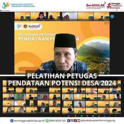 Pelatihan Petugas Pendataan Potensi Desa (PODES) 2024