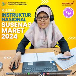 Pelatihan Instruktur Nasional Susenas Maret 2024