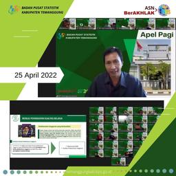 Apel Pagi BPS Kabupaten Temanggung 25 April 2022 