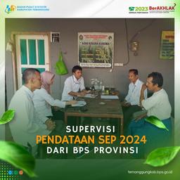 Supervisi Pendataan SEP 2024 dari BPS Provinsi Jawa Tengah