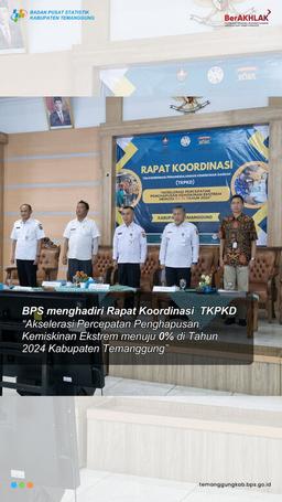 Rapat koordinasi TKPKD Akselerasi Percepatan Penghapusan Kemiskinan Ekstrem Menuju 0% di Tahun 2024