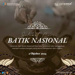 Selamat Hari Batik Nasional 2024