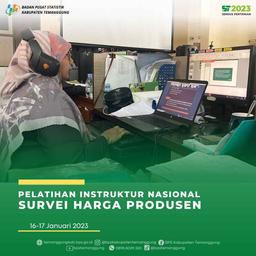 Pelatihan Instruktur Nasional Survei Harga Produsen