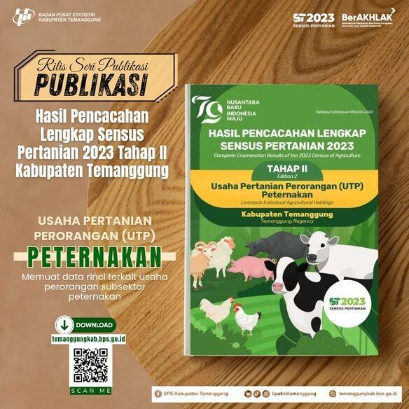 Rilis Publikasi ST2023 Tahap II - UTP Peternakan