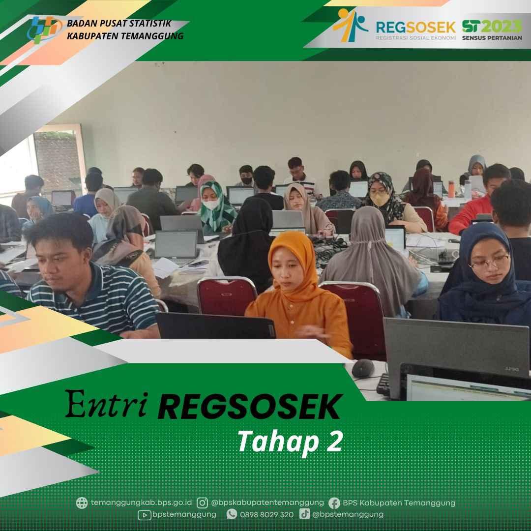 Entri Regsosek Tahap 2