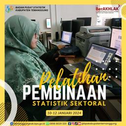 Pelatihan Pembinaan Statistik Sektoral