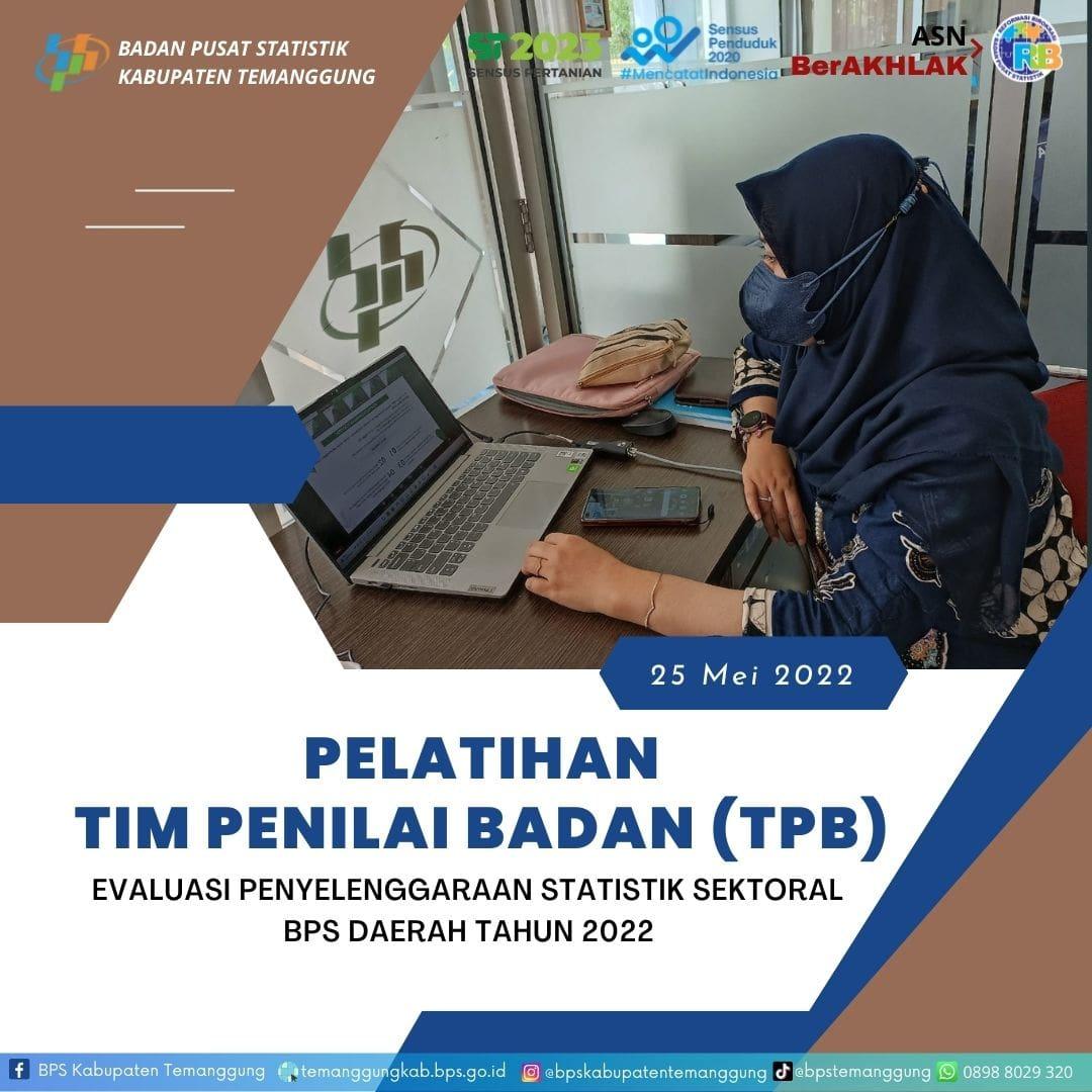 Pelatihan Tim Penilai Badan (PTB)