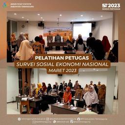 Pembukaan Pelatihan SUSENAS-SERUTI Maret 2023