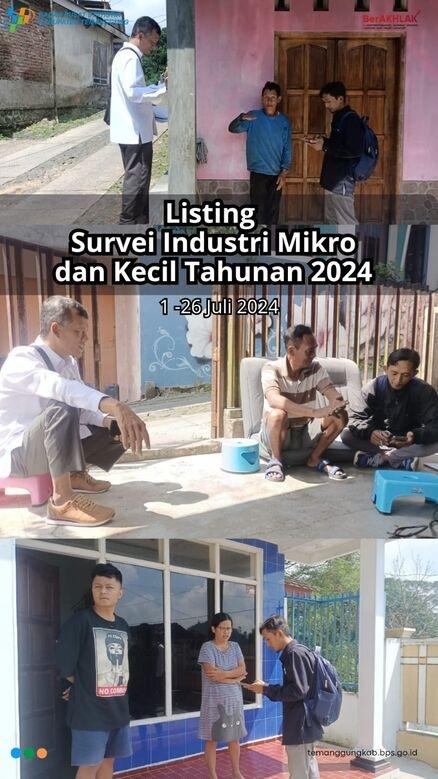 Kegiatan Listing Survei Industri Mikro dan Kecil Tahunan 2024