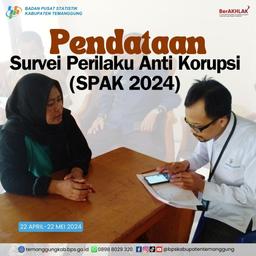 Pendataan Survei Perilaku Anti Korupsi (SPAK) 2024